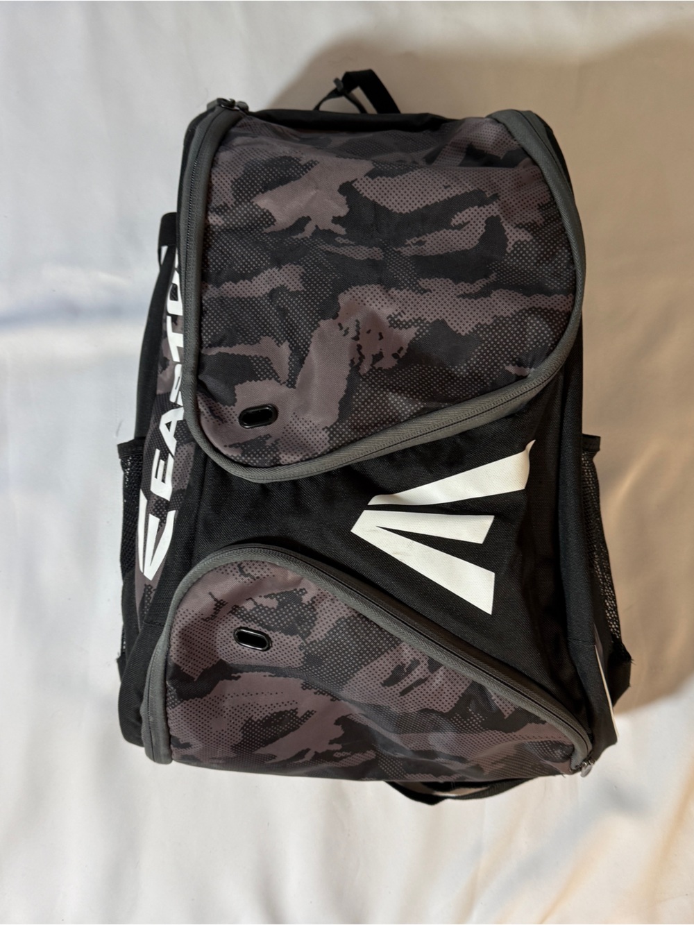 Easton Black & Gray Camo Baseball Backpack